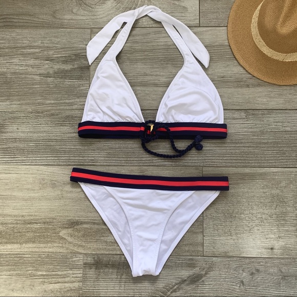 OndadeMar Other - OndaDeMar Nautical Bikini Set Sz S
